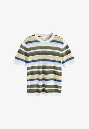 Next, T-Shirt print - white green