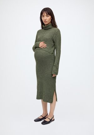 MAMALICIOUS, MLSUNIVA JUNE  - Jumper dress - winter moss