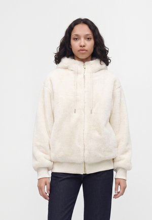Guess, LUCREZIA LOGO JACKET - Зимно яке - cream white