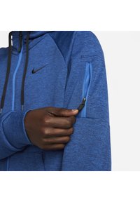 Nike Performance Camisola com fecho - blue void heather/game royal/black