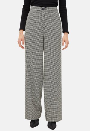 COMFORTABLE GABARDINE - Trousers - black