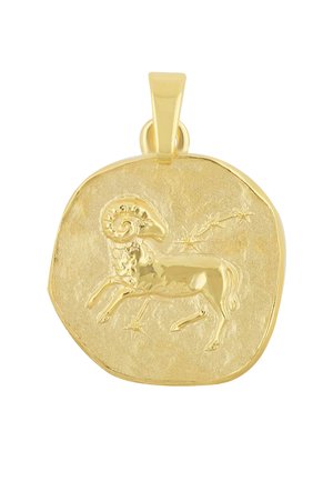STERNZEICHEN WIDDER - Ciondolo - gelbgold-coloured