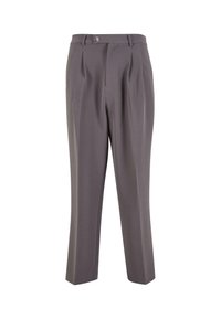 DOUBLE PLEATED - Broek - grey