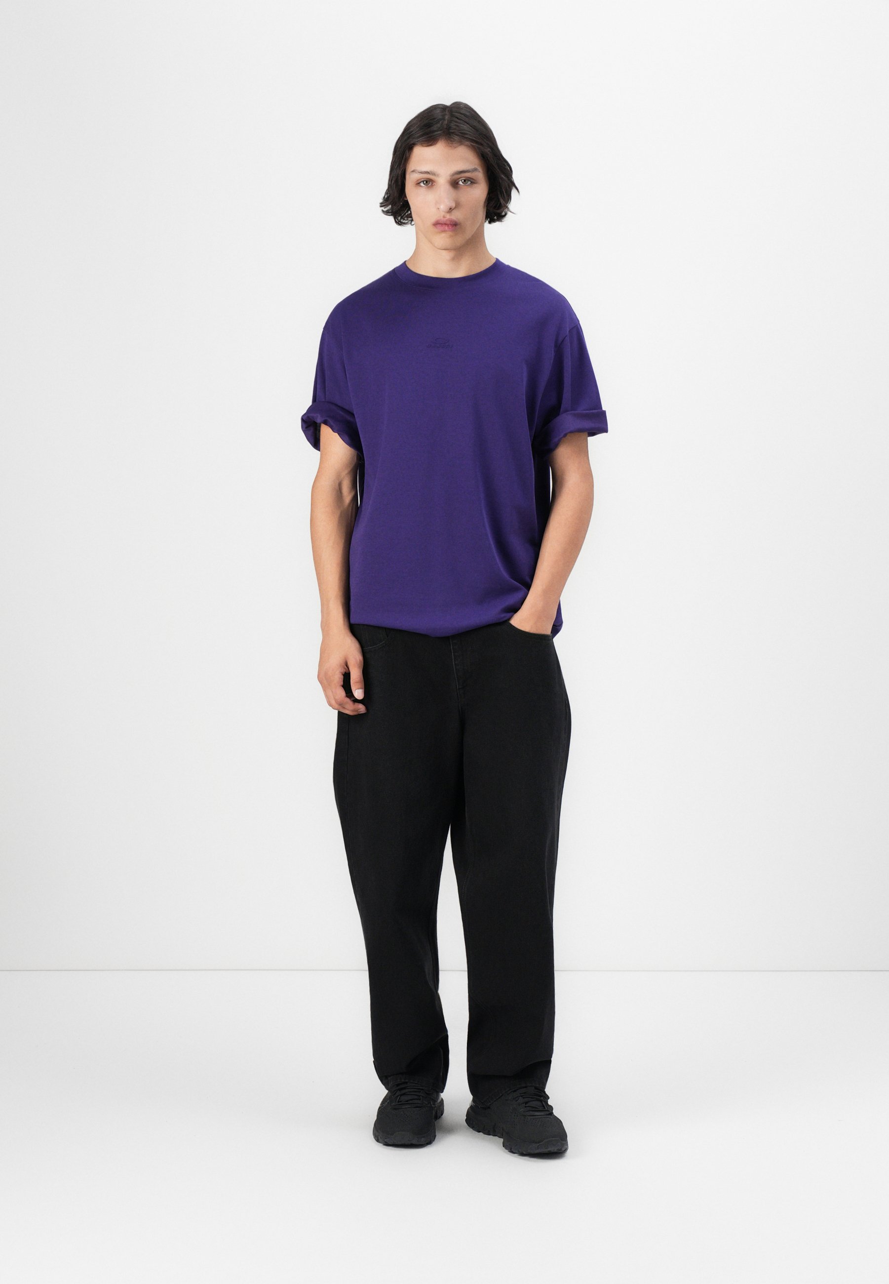 Oakley RESERVE ELLIPSE TEE - Print T-shirt - deep amethyst/purple