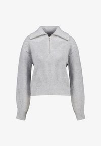 Unselected, light grey melange