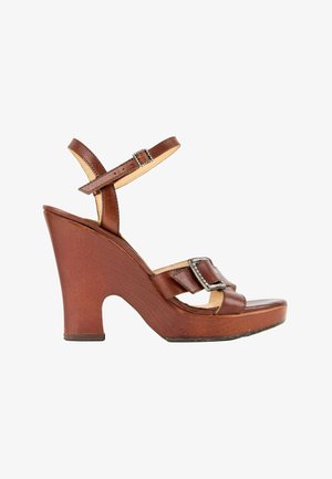 Dolce&Gabbana, Sandales à talons hauts - brown