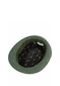 Cappello Trilby In Lana Shetland LIERYS - Made In Italy, Con Fodera, Per Autunno/inverno