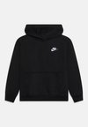 CLUB PLUS UNISEX - Kapucnis pulóver - black/white