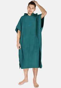 Normani Bademantel - petrol