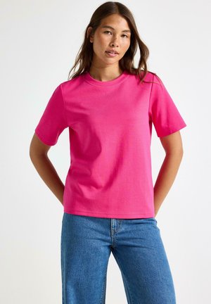 T-shirt basic - strong pink