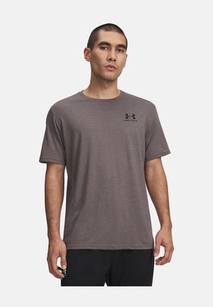 Under Armour, UA M SPORTSTYLE LC SS - Sports T-shirt - charcoal medium heather