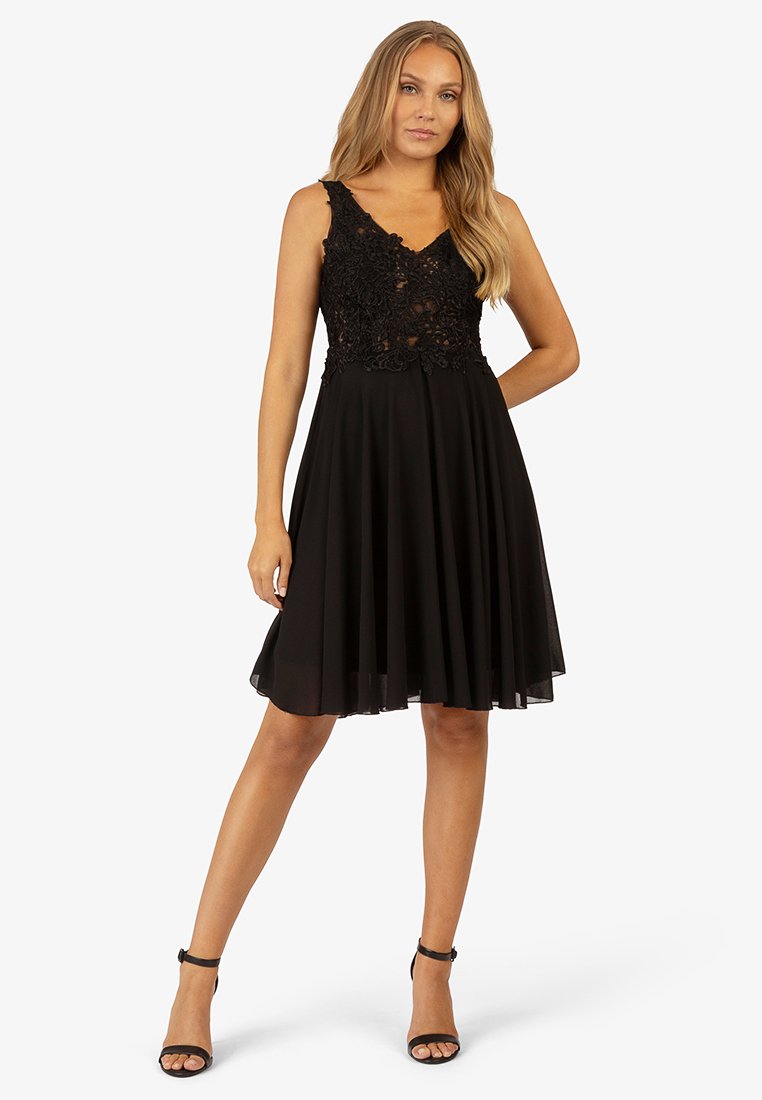 Apart Glamour Cocktailjurk zwart Apart Glamour Cocktailjurk zwart