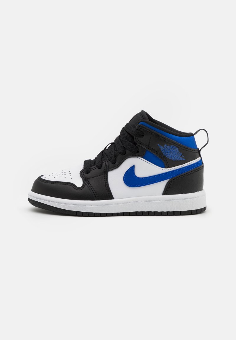 jordan air 1 mid white racer blue