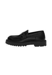 P0013 -Siena Buckle Loafer- Black main image 1