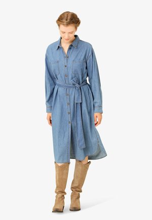 Noa Noa LOUNN - Denim dress - denim blue