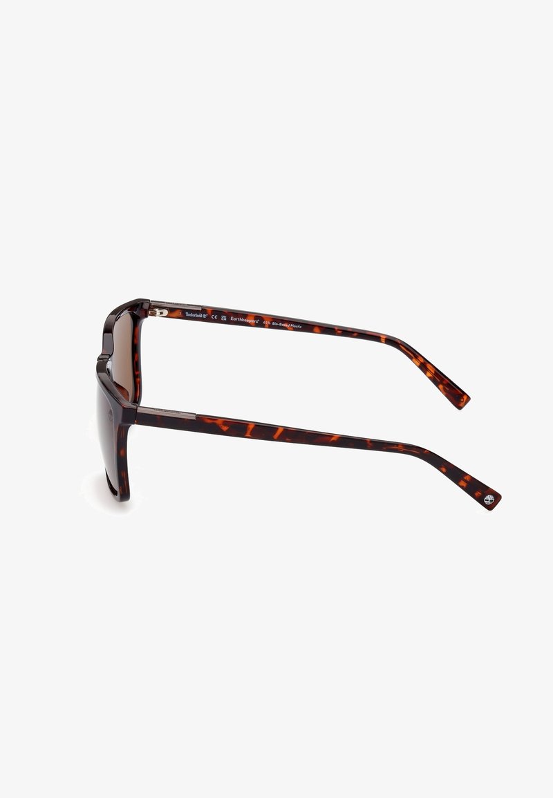 Timberland Quadrat - Sonnenbrille - dunkler havanna