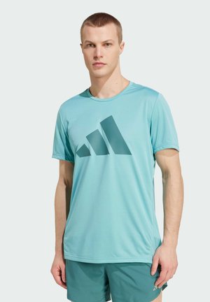 RUN IT TEE - T-Shirt sport - mint ton