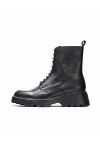 WONDERS Botines con cordones - black