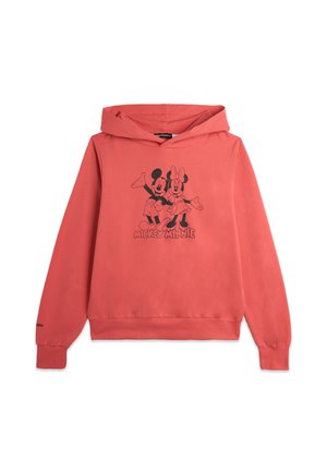 CON CAPPUCCIO COMFORT FIT MICKEY  MINNIE - Jersey con capucha - orange