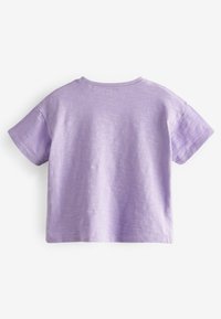 Next SHORT SLEEVE SEQUIN REGULAR FIT - T-shirts print - lilac