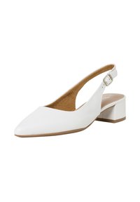 Tamaris Klasické lodičky na opätku - white leather