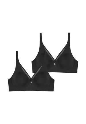 2-PACK TRUE SHAPE SENSATION - Toppe - black