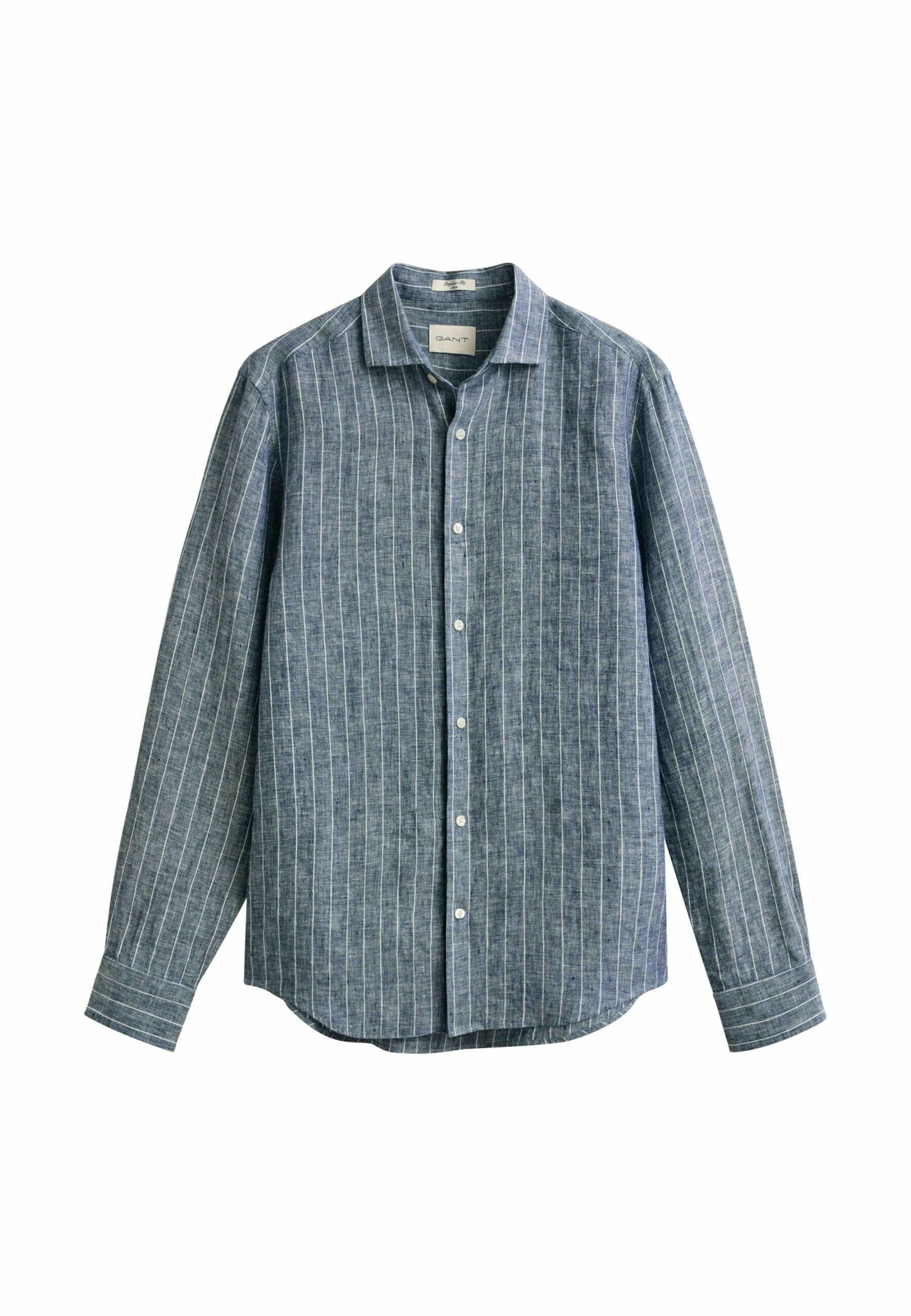 GANT STRIPED - Košile - persian blue