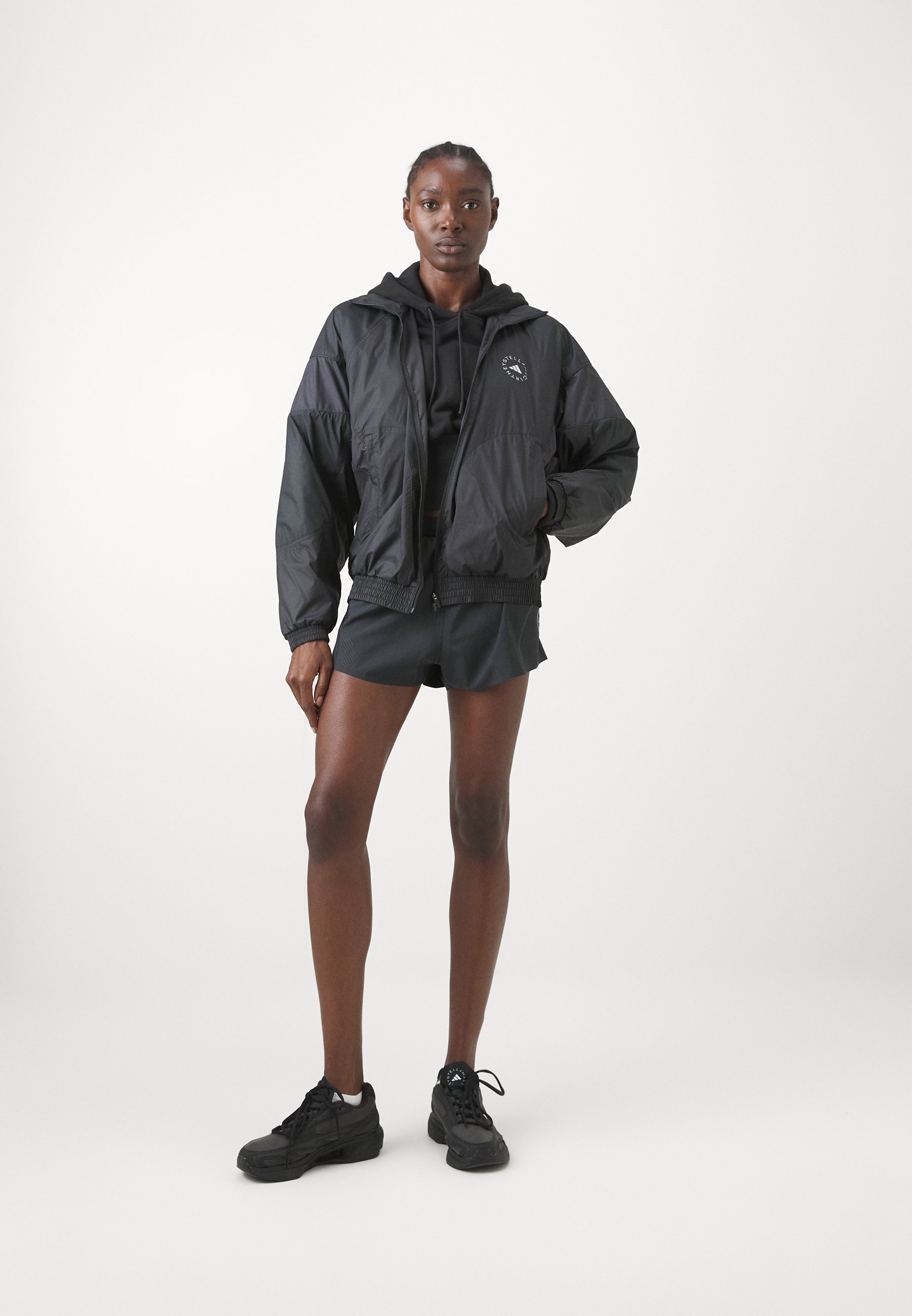 adidas by Stella McCartney TRACKTOP - Training jacket - carbon adidas by Stella McCartney TRACKTOP - Training jacket - carbon