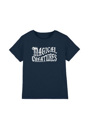 Cotton Soul, HARRY POTTER MAGICAL CREATURES UNISEX - Print T-shirt - dark blue