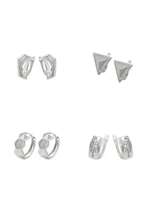 SET - Pendientes - silver-coloured