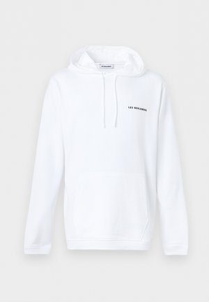 HOODIE UNISEX - Mikina s kapucňou - white
