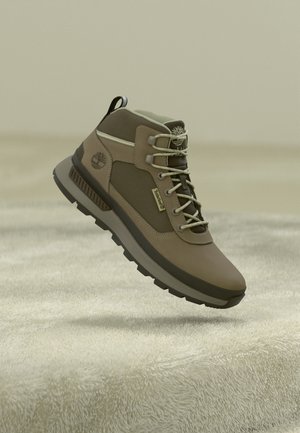 FIELD TREKKER - Sneakers hoog - mid grey/dark brown