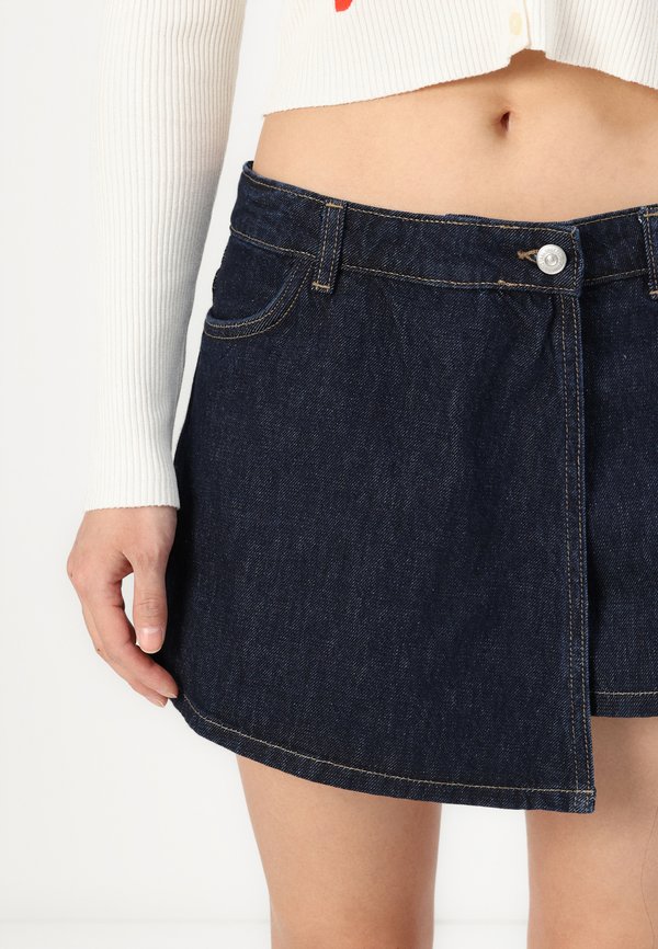 ONLELVIRA SKORT - Denim shorts4