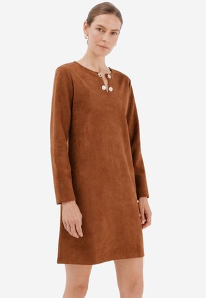 Freizeitkleid - dark brown