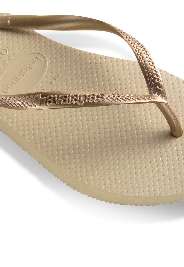 SLIM - T-bar sandals - beige4