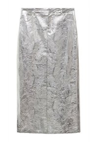 Áčková sukně - silver-coloured