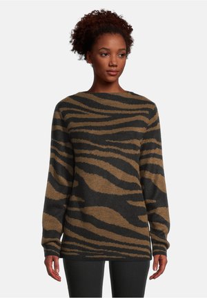 Jumper - schwarz/braun
