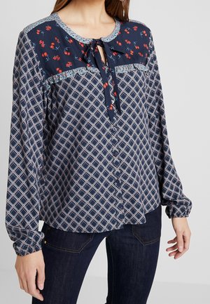 Blouse - blue