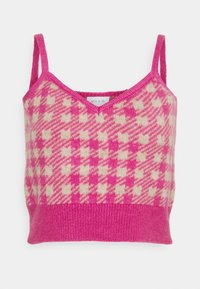 VILA Top - mottled beige