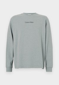 STANDARD LOGO CREW TEE - Μπλούζα με μακριά μανίκια - medium grey heather