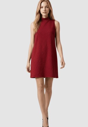 Outfitters Nation, VESTIDO SIN MANGAS CON CUELLO ALTO - Vestido informal - rojo