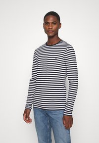 Tommy Hilfiger STRETCH SLIM FIT - Camisola de manga comprida - blue