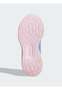 adidas Performance RUNFALCON 5   - Chaussures de running sur route - glow blue silver metallic clear pink