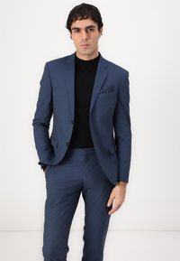 Isaac Dewhirst NOTCH SUIT SLIM - Κοστούμι - teal