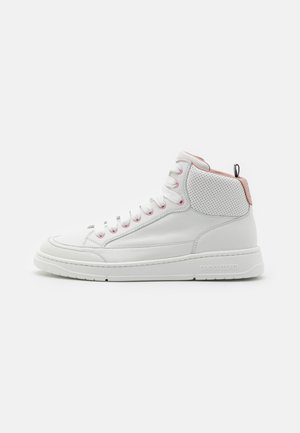 Candice Cooper VELA MID - Kõrge servaga tossud - white/rose