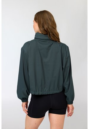 Girlfriend Collective HUMMINGBIRD HALF ZIP - Windbreaker - moss
