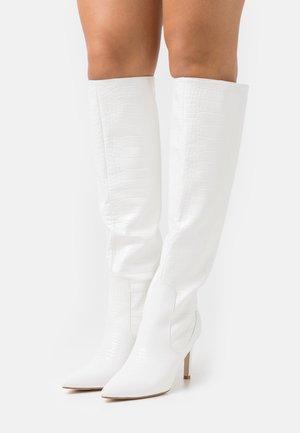 RAID Botas de tacón - white