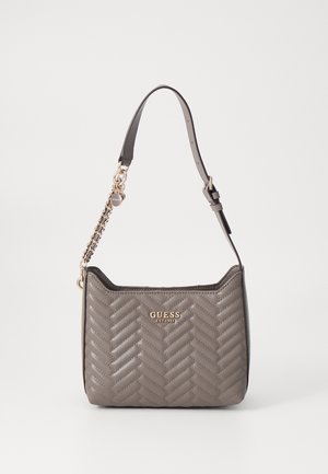 ANNING  - Handbag - dark taupe