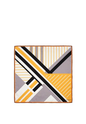 Vivisence Sjal / Tørklæder - black yellow geometric
