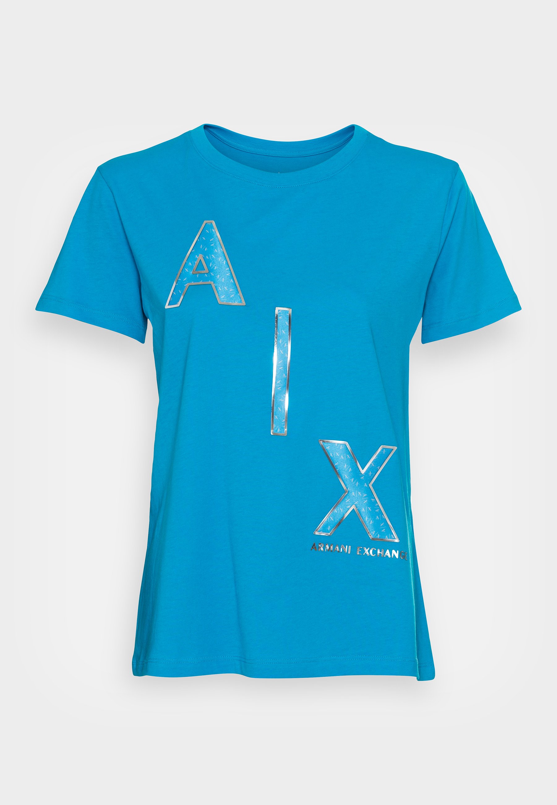 Baby blue armani exchange shirt Clearance